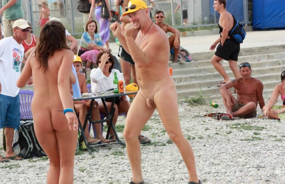 Pics Neptune Beach Cleanup - A nudist values simplicity in life and naturalness in expression
