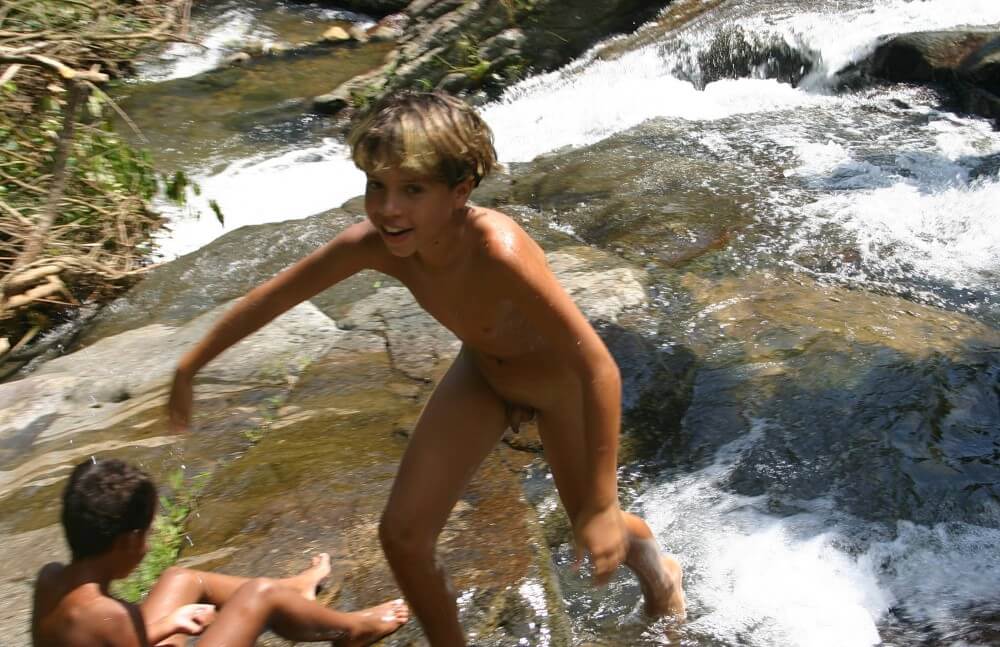Brazilian Cliff Slide pics - Nudism and naturism are a path to accepting ones own nature