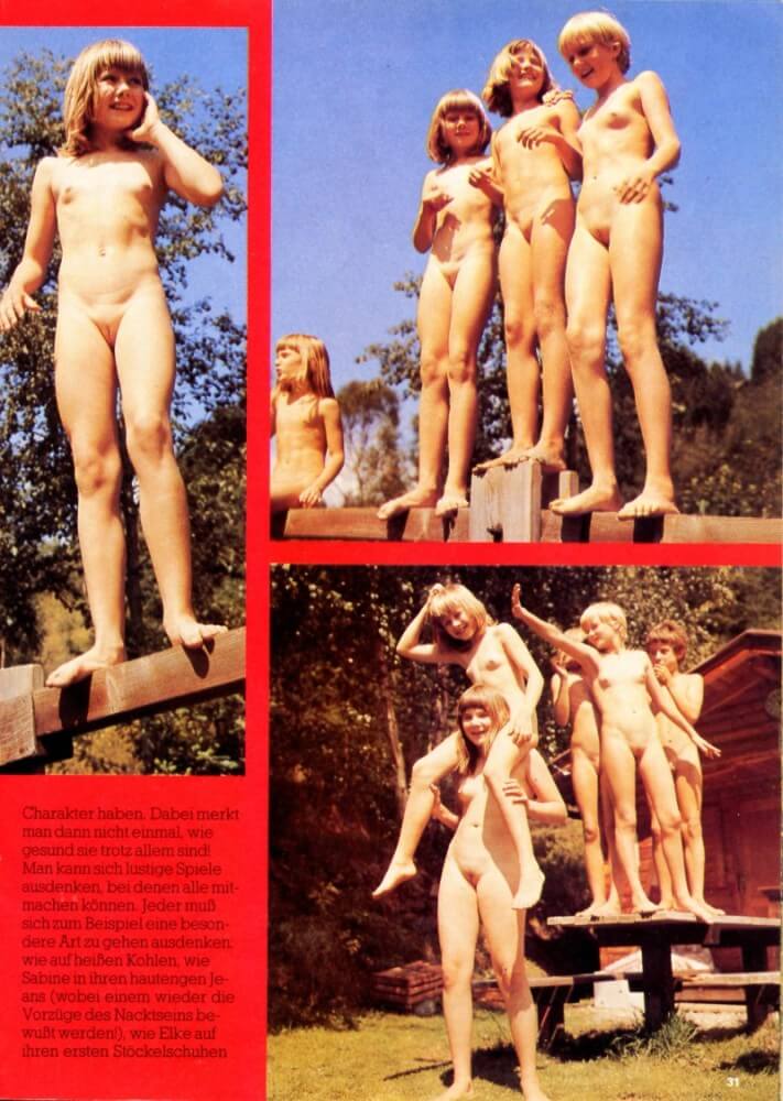 Jung und Frei Nr 9 - Nudists relax beautifully—a sight to behold