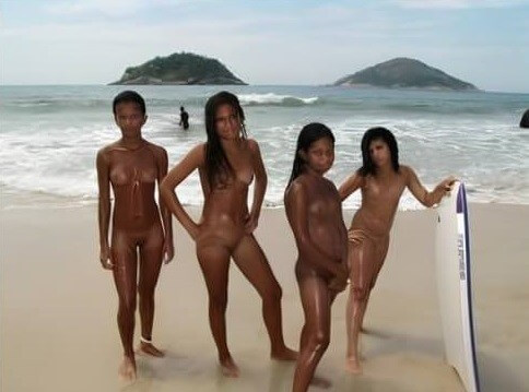 Warm Brazilian Beach Series 2 photo gallery - Nudity is perceived as part of natural existence and the beauty of life