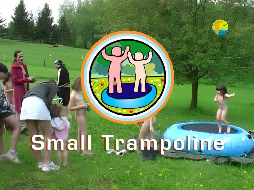 Naturist Freedom: Small Trampoline - The practice of nudity within a community