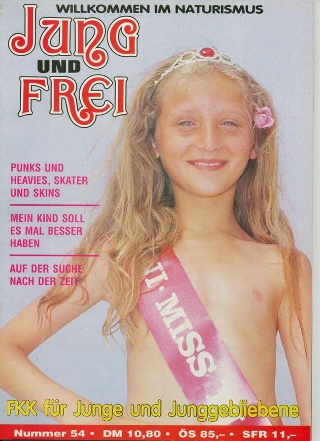 Jung und Frei Nr 54 - A person without clothes is closer to the wild