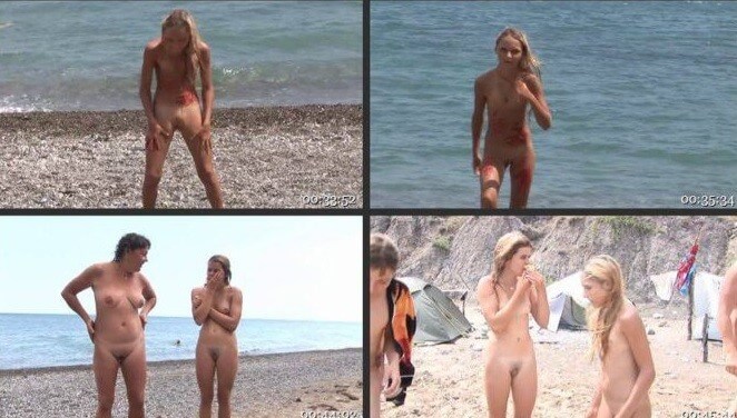 Enature - Mars and Muddy Merry-Making - She appeared completely naked