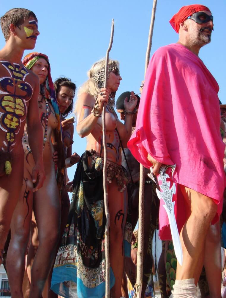 Neptune Day Mountain Top pics - Naturism teaches us to accept ourselves and others without judgment