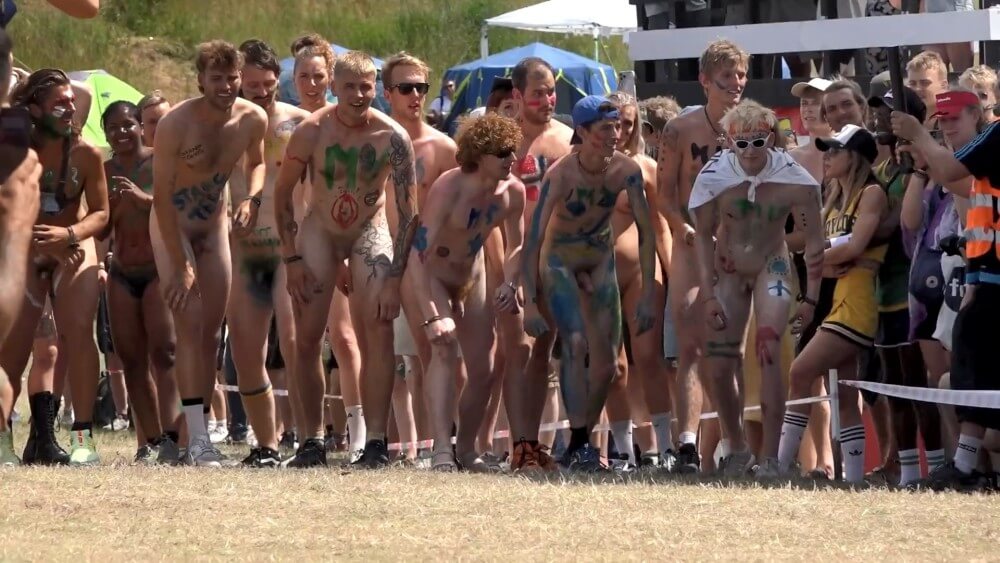 Roskilde Festival Full HD video - Nudism is a philosophy based on respect and trust