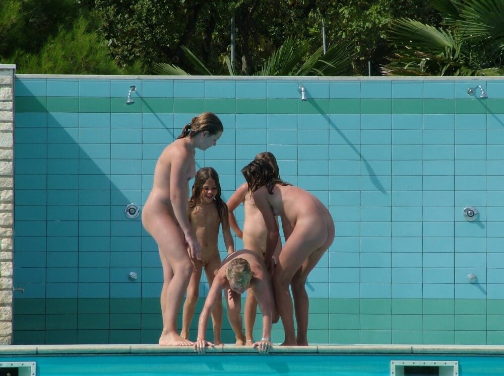 FKK Outdoor Children Pool pics - Nudity is a part of life without shame or fear