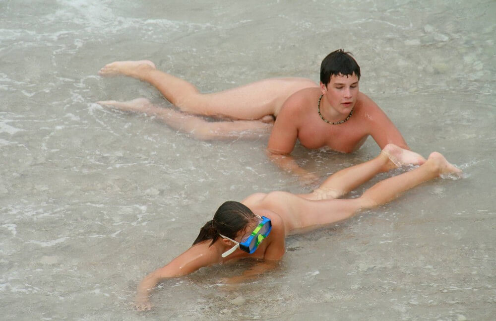 Wading In The Shallows pics - Nudism and naturism are a path to self-acceptance