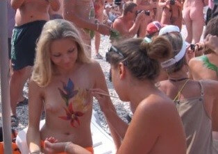 Neptune Ocean Festival # 2 Full HD - Unlimited freedom is the guiding principle of nudism and naturism