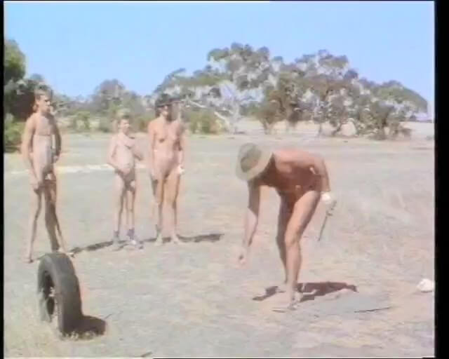 Naturism lifestyle retro - Nudism brings joy to life
