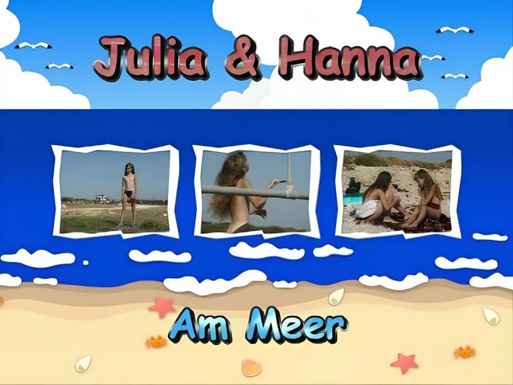 Naturistin: Julia und Hanna am Meer - Naturism and nudism as a philosophy of respect for oneself and the world around us
