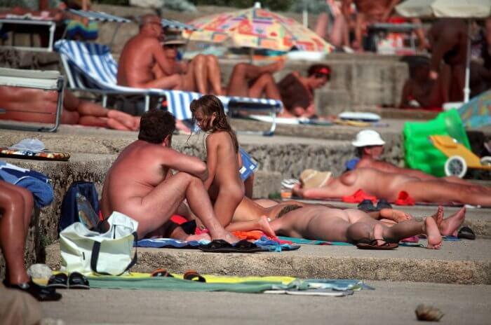 Passing Through Shores photo - Joy and pleasure are part of the nudist experience