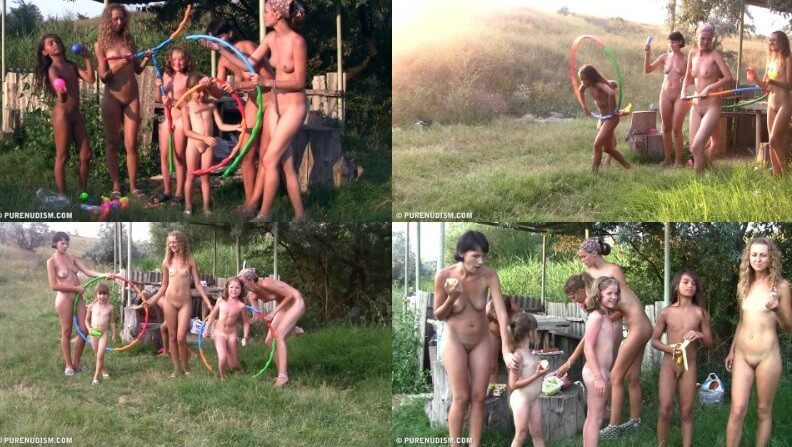 Countryside lounging 2 Full HD video - The practice of nudism helps overcome insecurities and overcome fears