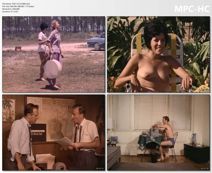 Diary of a nudist (1961) film HD - Stereotypical perceptions of nudists