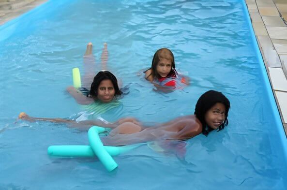 Tropic Pool Side Day - Brazil resort - Nudity is seen as a natural part of life among nudists