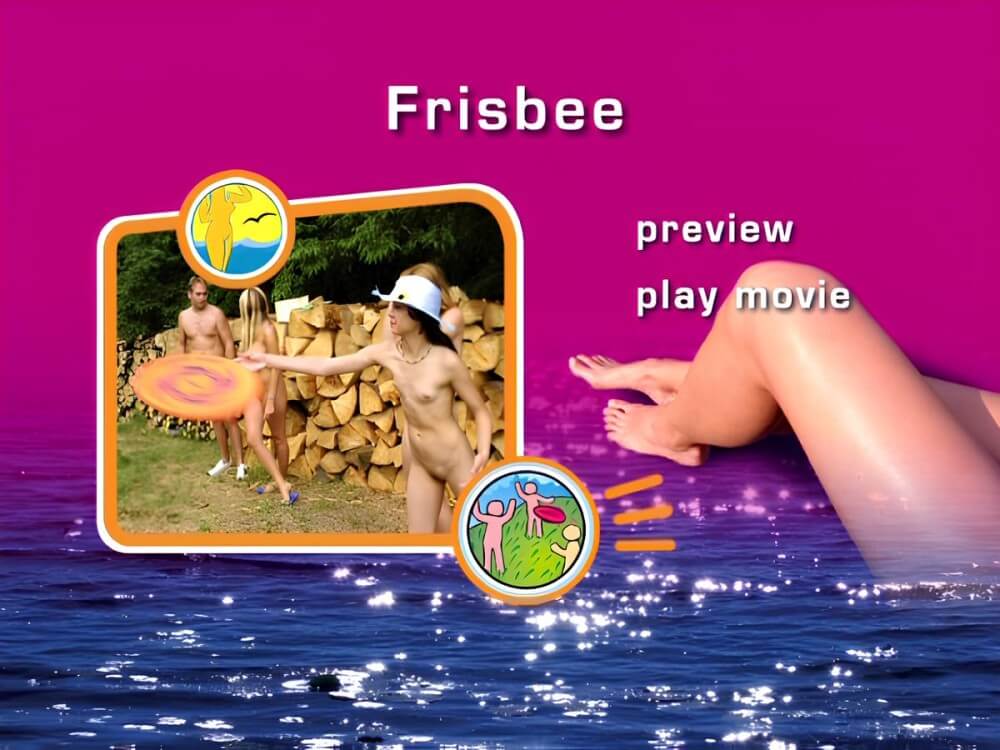 Naturist Freedom - Frisbee DVD - Through naturism, people seek the opportunity to feel free and in harmony