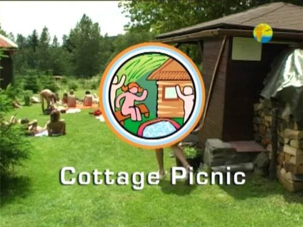 Naturist Freedom: Cottage Picnic DVD - Nudists strive for tolerance and respect for others