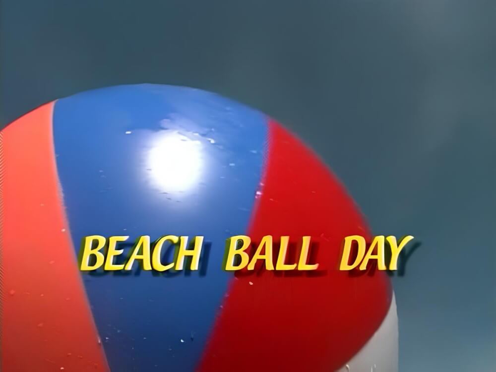 Enature- Beach ball day - Naturism helps us understand the important fact that the body is part of nature