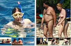 Naturism photo gallery # 48 - Nudism promotes happiness and well-being