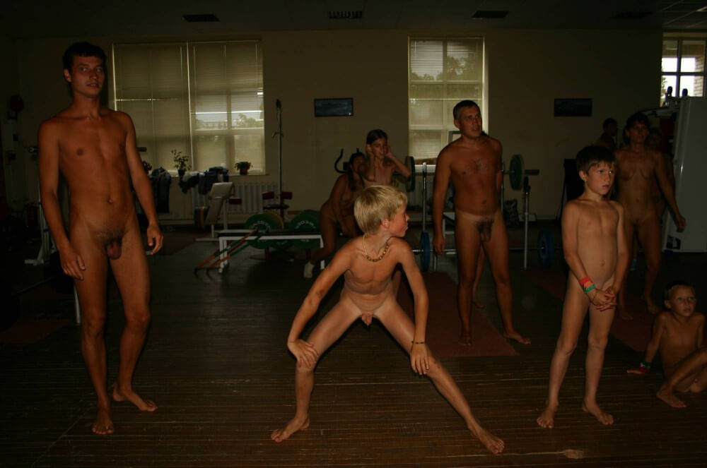 Family Gym Nudist Stretch pics - Nudism is rooted in human nature