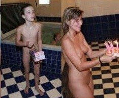 Naturists celebrates birthday photos - Freedom is part of naturism