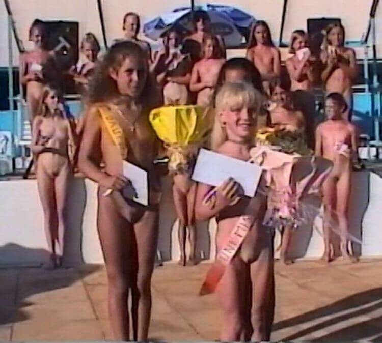 Poolside Pageant Classics Full HD video - Naturism enthusiasts choose the natural world
