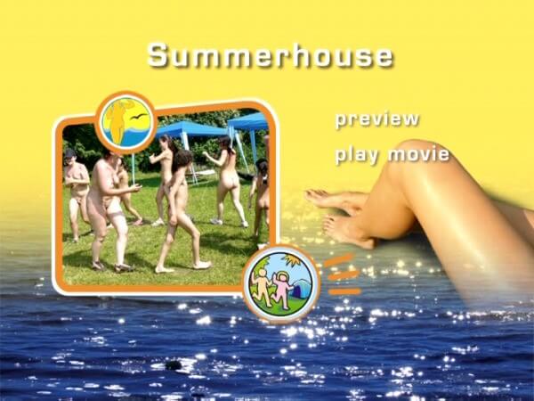 Naturist Freedom: Summer house DVD - Human nature in its original form