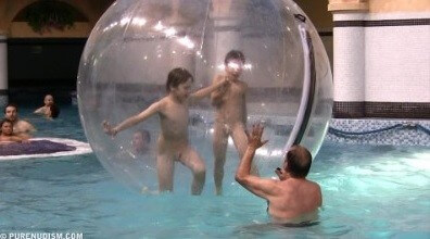 Aquatic Park Zone 1 - Nudity in naturism is not usually an end in itself
